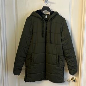 Fabletics Olive Puffer Jacket